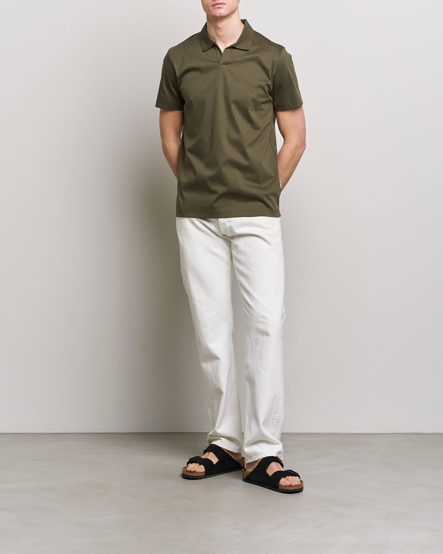 Herre | Polotrøjer | NN07 | Paul Polo Capers Green