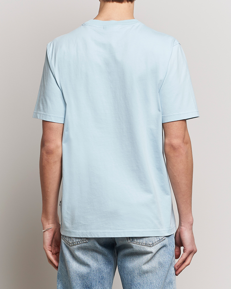 Herre | T-Shirts | NN07 | Adam Pima Crew Neck T-Shirt Winter Sky