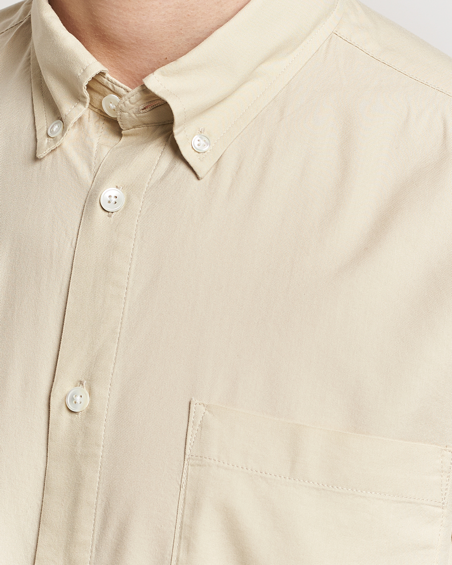 Herre | Skjorter | NN07 | Arne Tencel Shirt Ecru