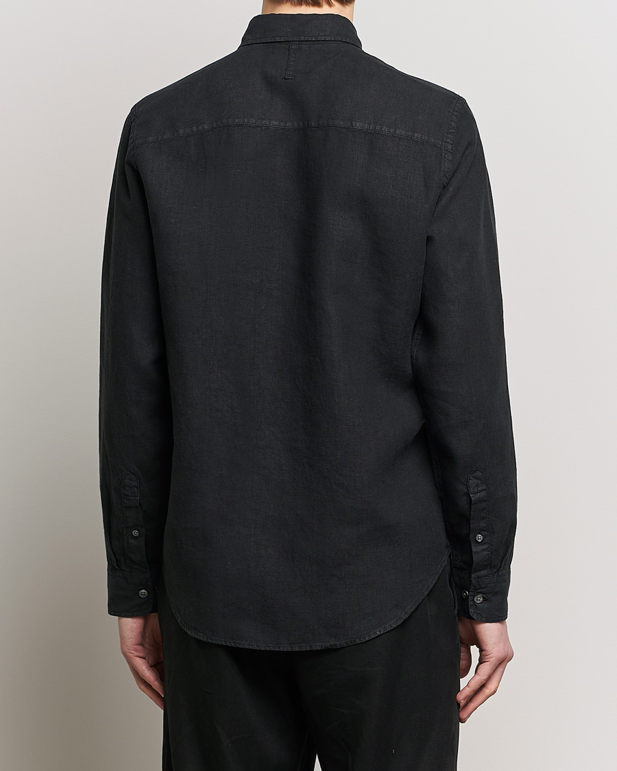 Herre | Skjorter | NN07 | Arne Linen Shirt Black