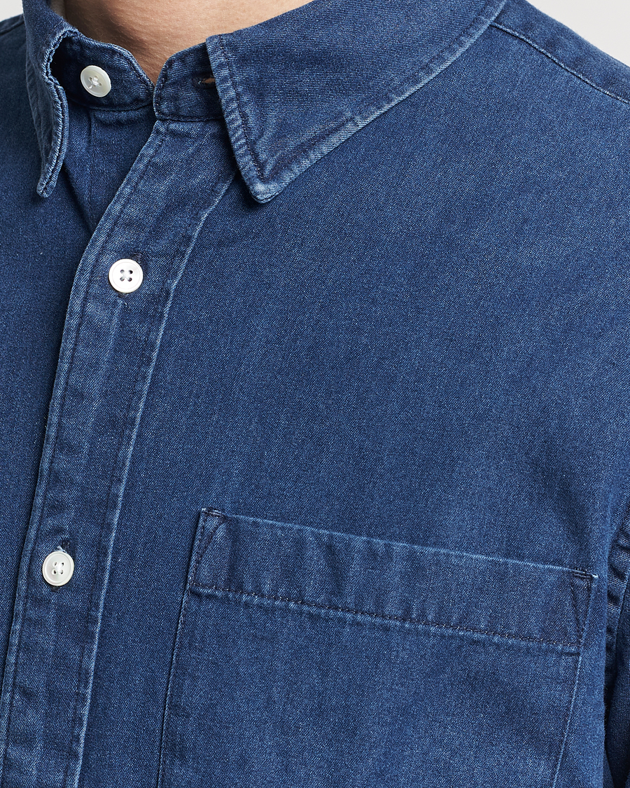 Herre | Skjorter | NN07 | Cohen Denim Shirt Blue