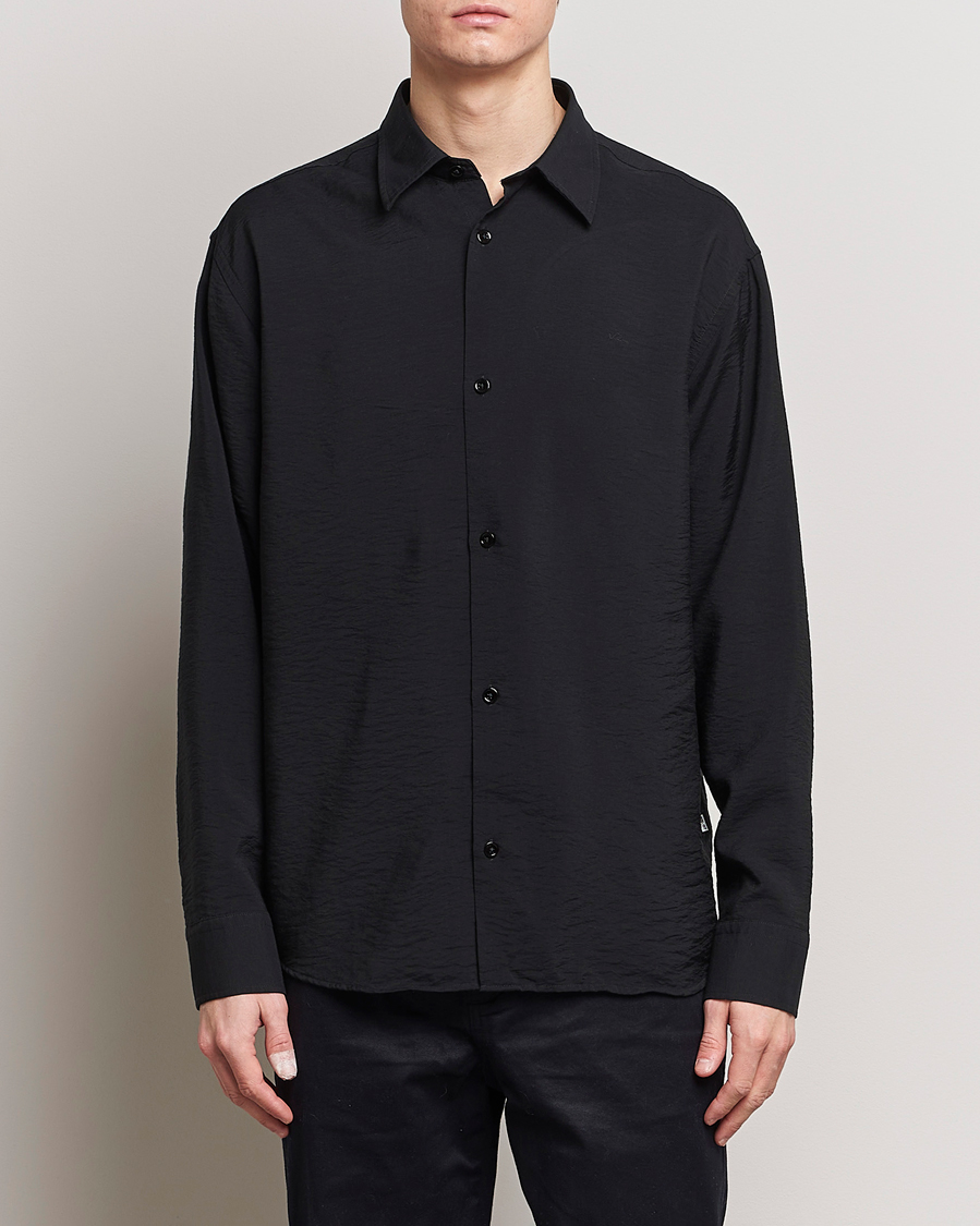 Herre | Klær | NN07 | Freddy Structured Shirt Black