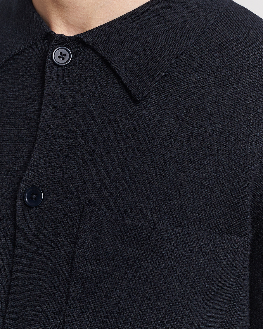 Herre | Trøjer | NN07 | Jonas Cotton/Modal Cardigan Navy Blue