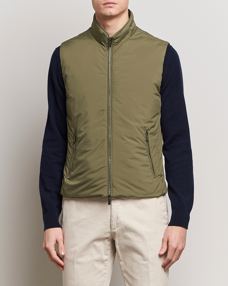 Herre | Loyalitetstilbud | MooRER | Senio Padded Vest Green