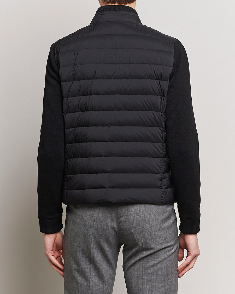 Herre | Jakker | MooRER | Hybrid Padded Jacket Black