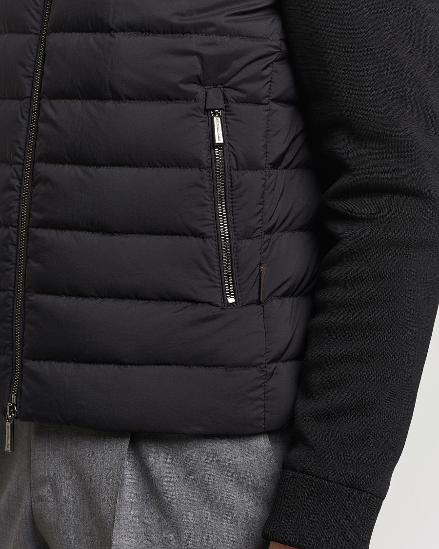 Herre | Jakker | MooRER | Hybrid Padded Jacket Black