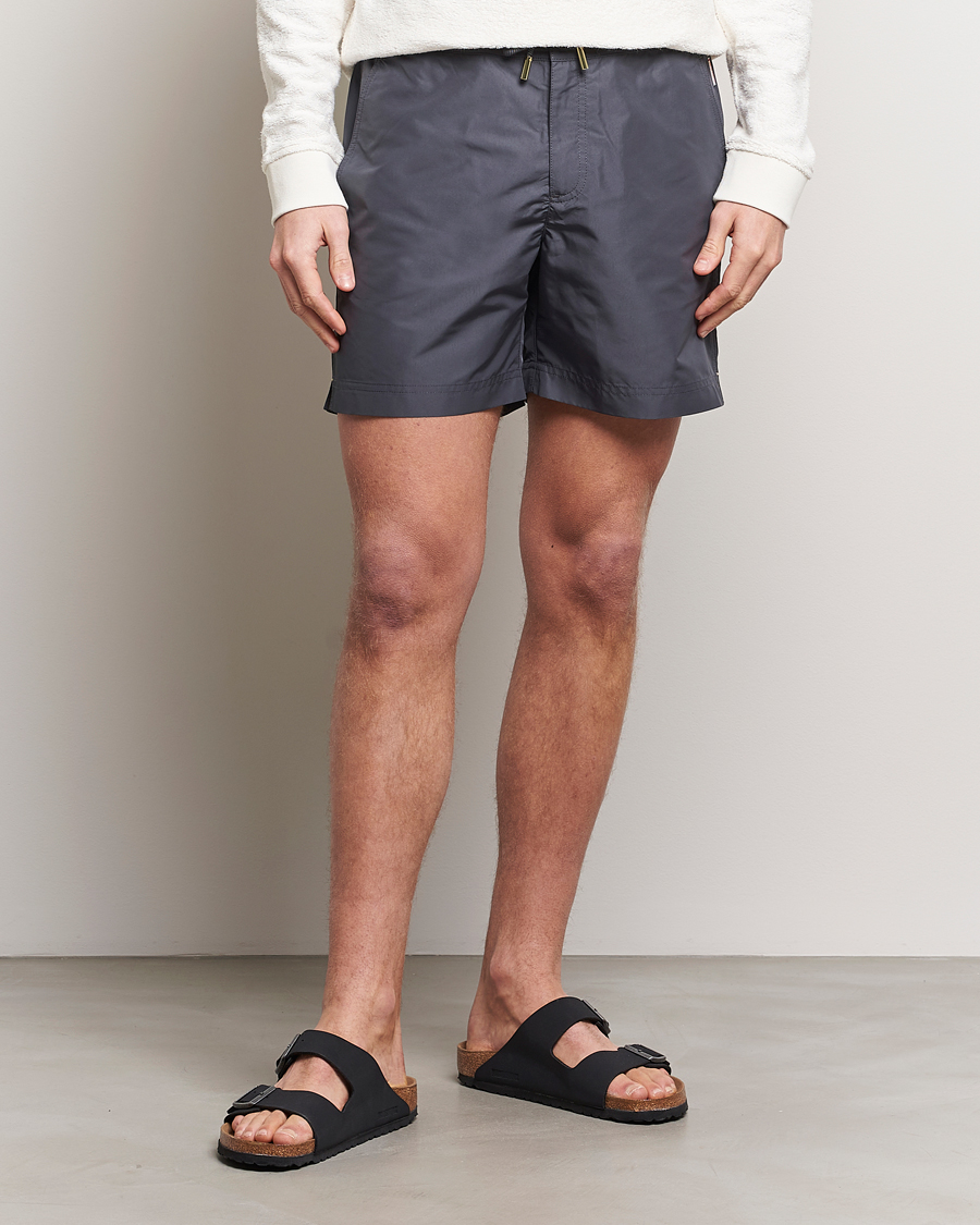 Herr | Kläder | Orlebar Brown | Bulldog Drawcord Swimshorts Piranha Grey