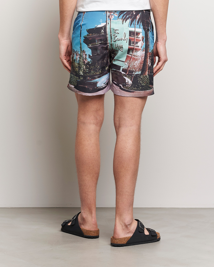 Herre | Badebukser | Orlebar Brown | Bulldog Photographic Swimshorts Beverly Hills