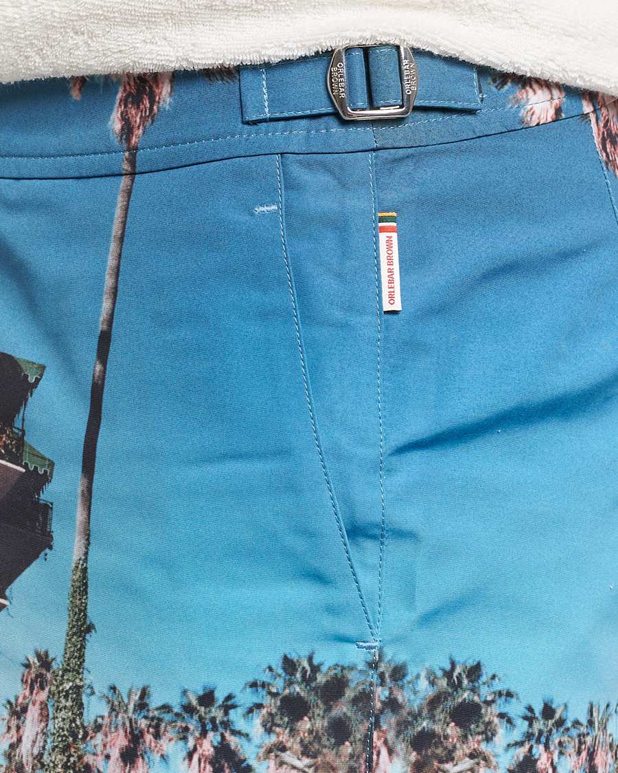 Herre | Badebukser | Orlebar Brown | Bulldog Photographic Swimshorts Beverly Hills