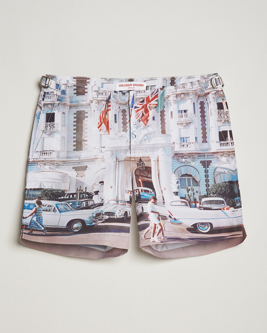 Herre | Badebukser | Orlebar Brown | Bulldog Photographic Swimshorts Carlton Cannes