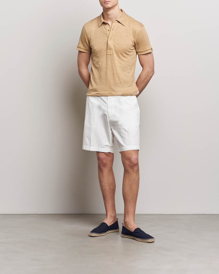 Herre | Polotrøjer | Orlebar Brown | Sebastian Linen Polo Biscuit