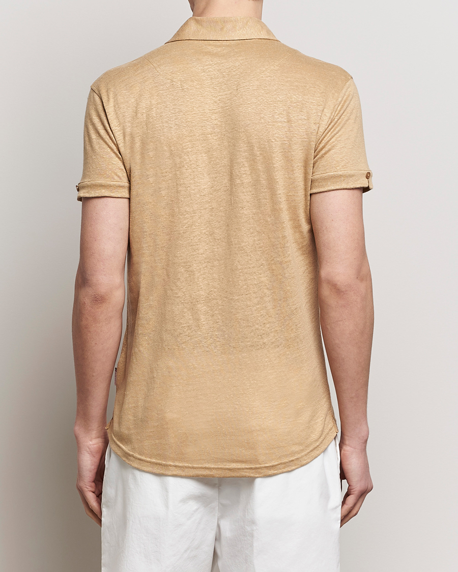 Herre | Polotrøjer | Orlebar Brown | Sebastian Linen Polo Biscuit