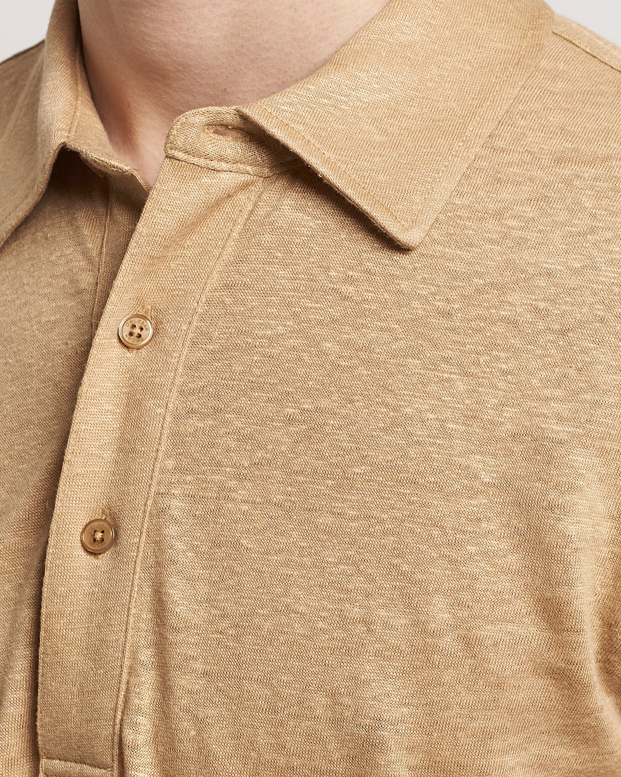 Herre | Polotrøjer | Orlebar Brown | Sebastian Linen Polo Biscuit