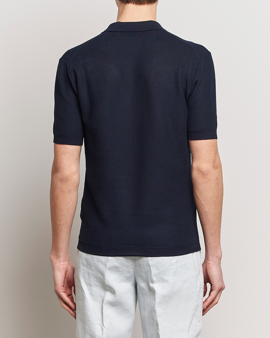 Herre | Polotrøjer | Orlebar Brown | Maranon Knitted Polo Night Iris