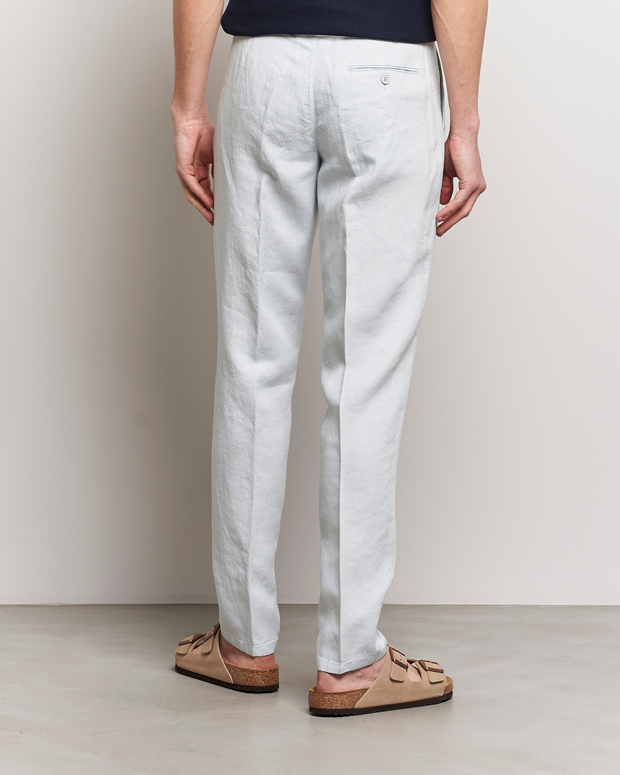 Herre | Bukser | Orlebar Brown | Griffon Linen Trousers White Jade