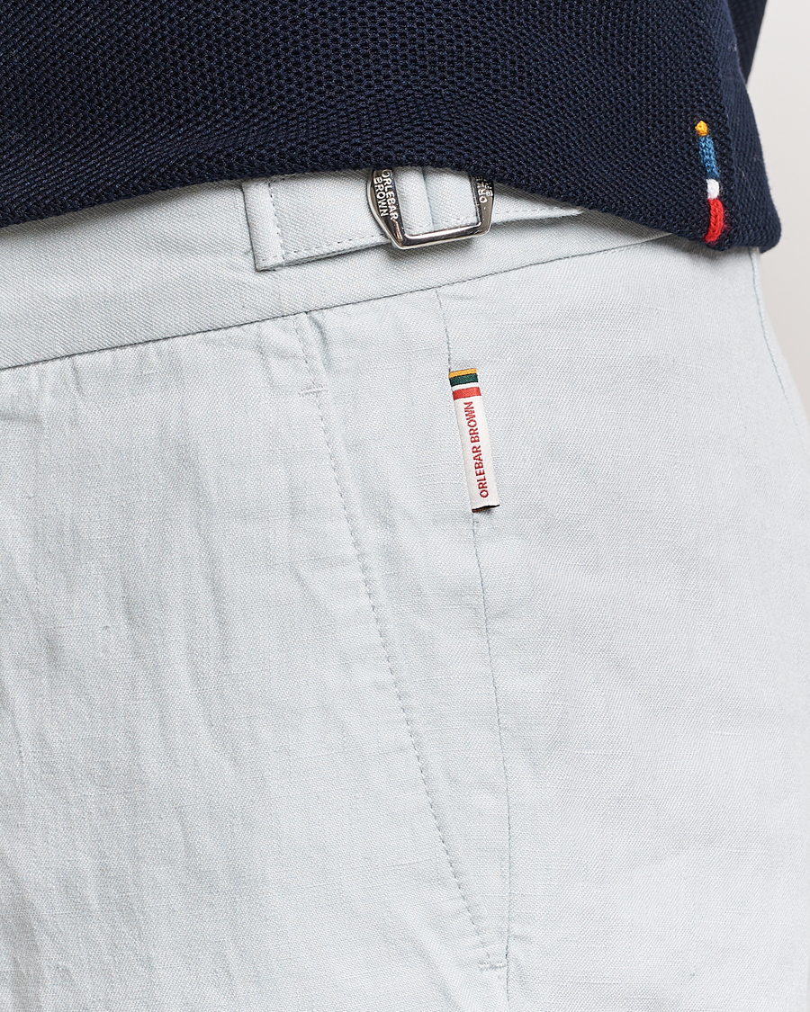 Herre | Bukser | Orlebar Brown | Griffon Linen Trousers White Jade