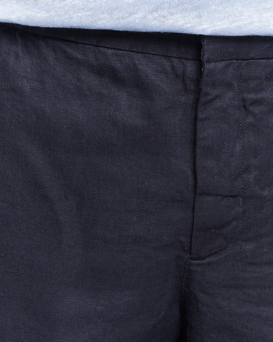 Herre | Shorts | Orlebar Brown | Cornell Linen Shorts Night Iris