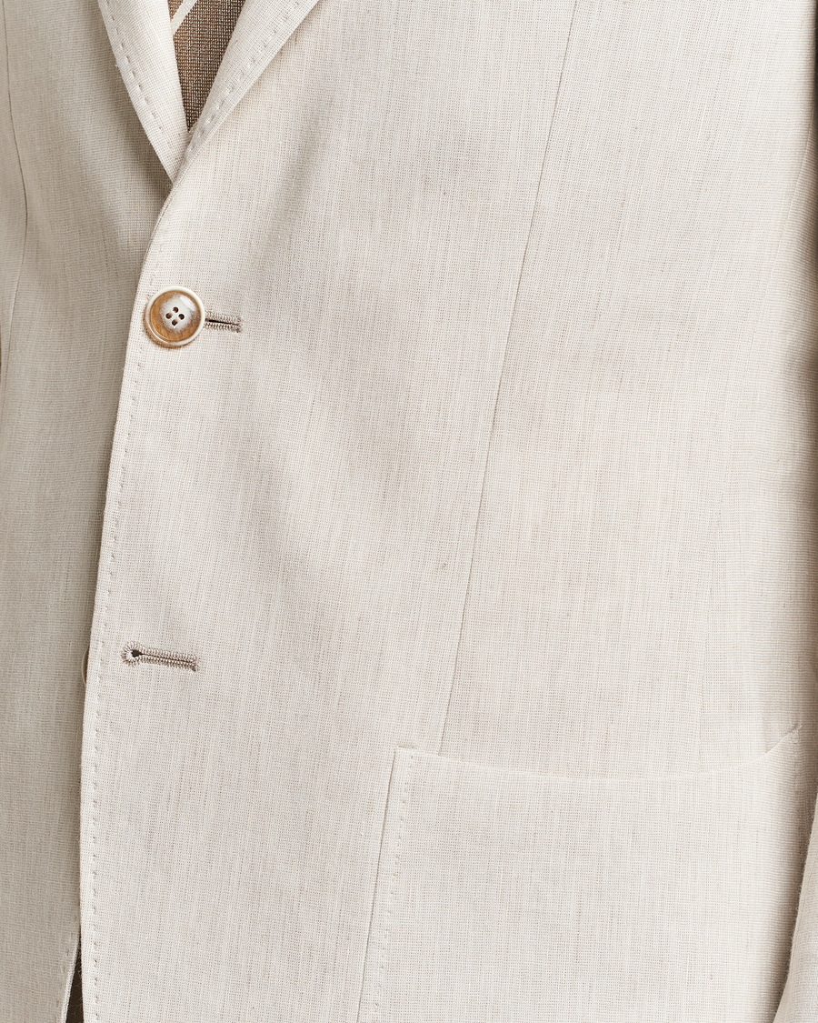Herre | Blazere & jakker | Morris Heritage | Summer Linen Blazer Beige