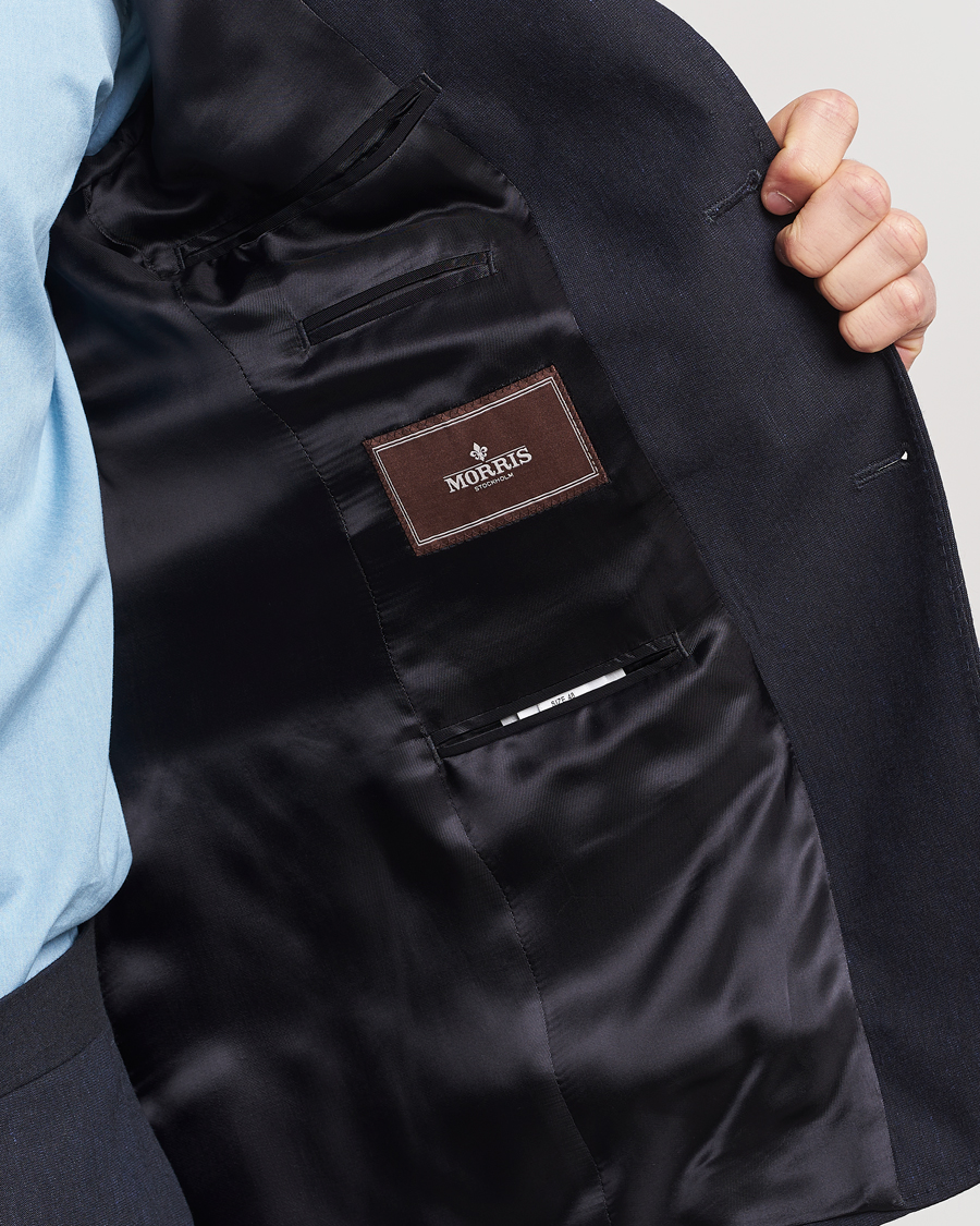 Herre | Blazere & jakker | Morris Heritage | Summer Linen Blazer Navy