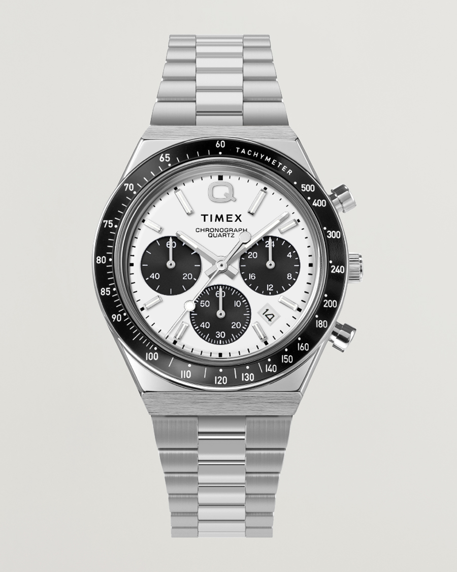 Herre |  | Timex | Q Chronograph 40mm White Dial