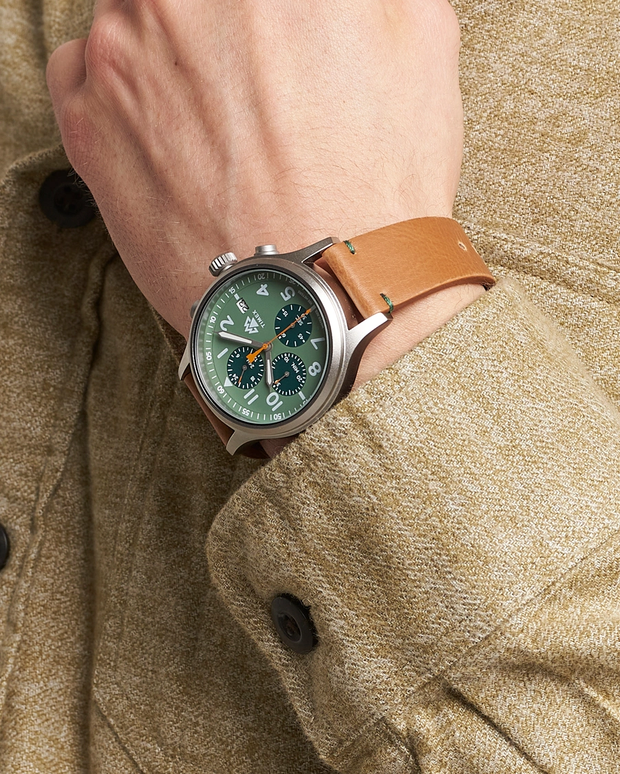 Herre | Tøj | Timex | Expedition North Sierra Chronograph 42mm Green Dial