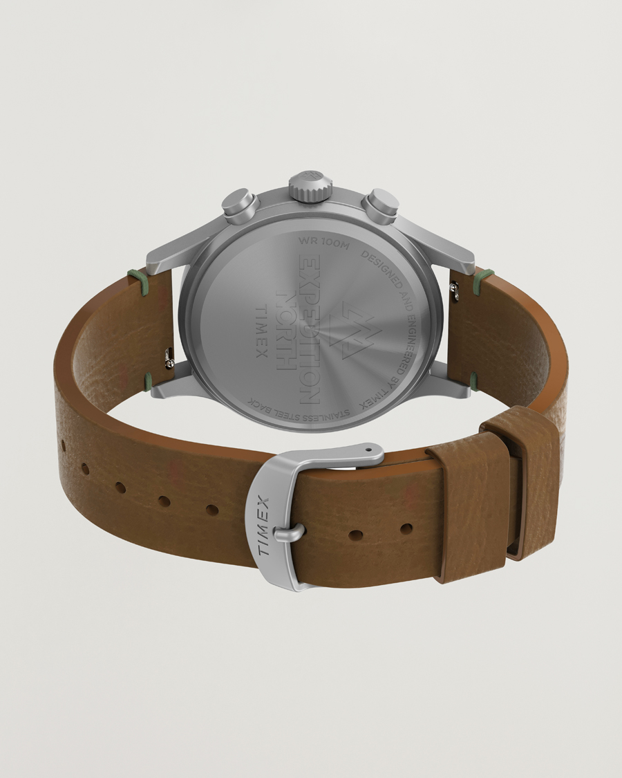 Herre | Timex Expedition North Sierra Chronograph 42mm Green Dial | Timex | Expedition North Sierra Chronograph 42mm Green Dial