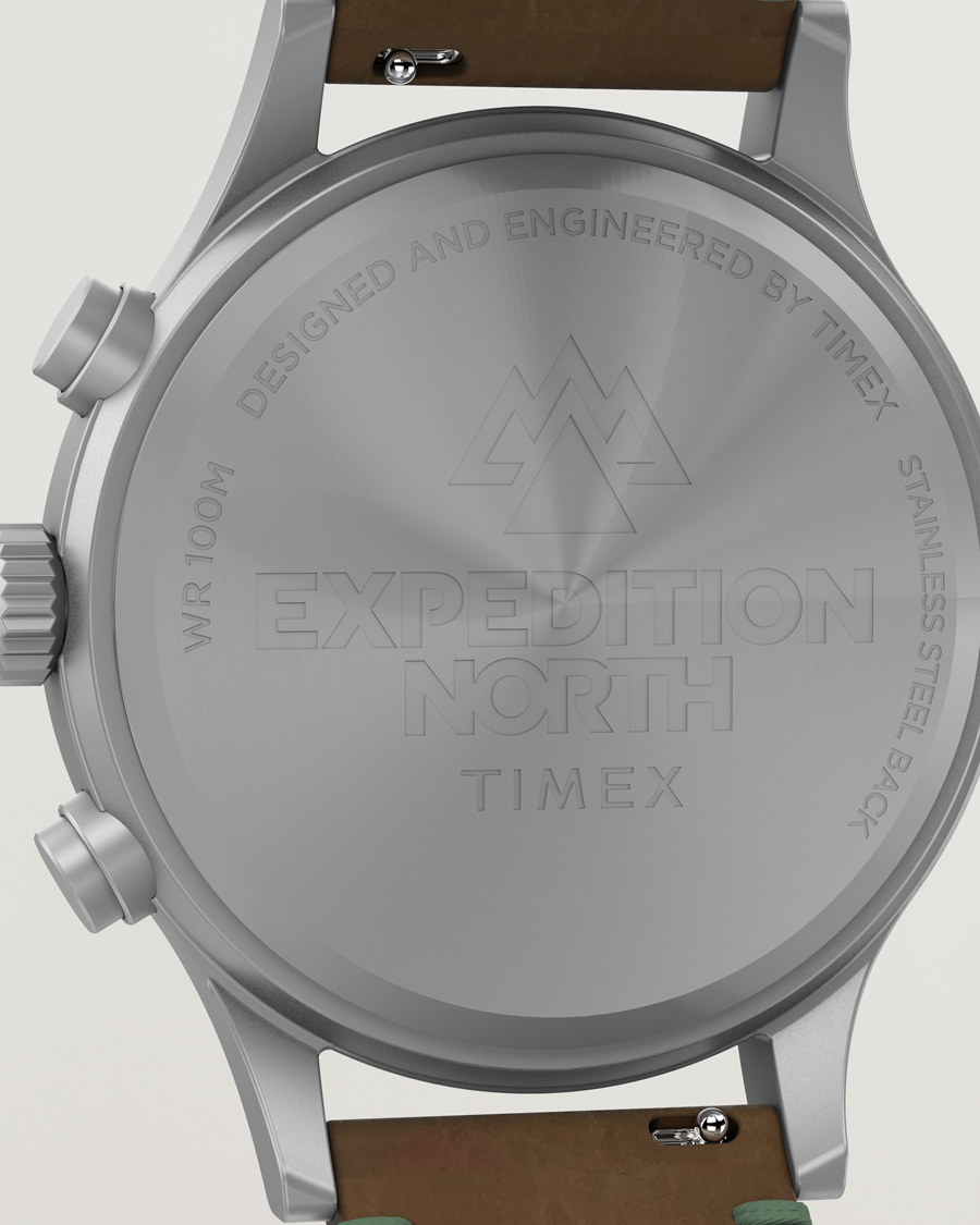 Herre | Timex Expedition North Sierra Chronograph 42mm Green Dial | Timex | Expedition North Sierra Chronograph 42mm Green Dial