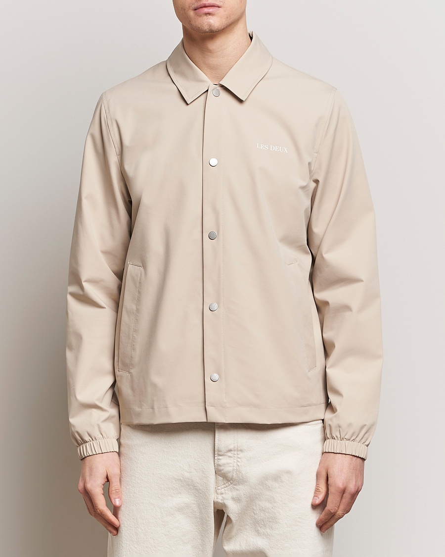 Men |  | LES DEUX | Idris Coach Jacket Light Desert