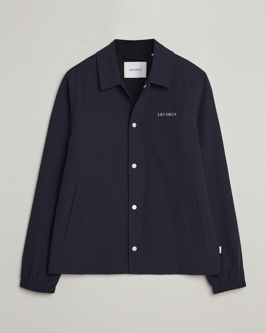 Herre | Jakker | LES DEUX | Idris Coach Jacket Dark Navy