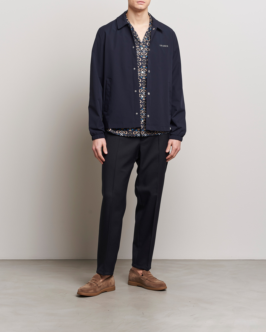 Herre | Jakker | LES DEUX | Idris Coach Jacket Dark Navy