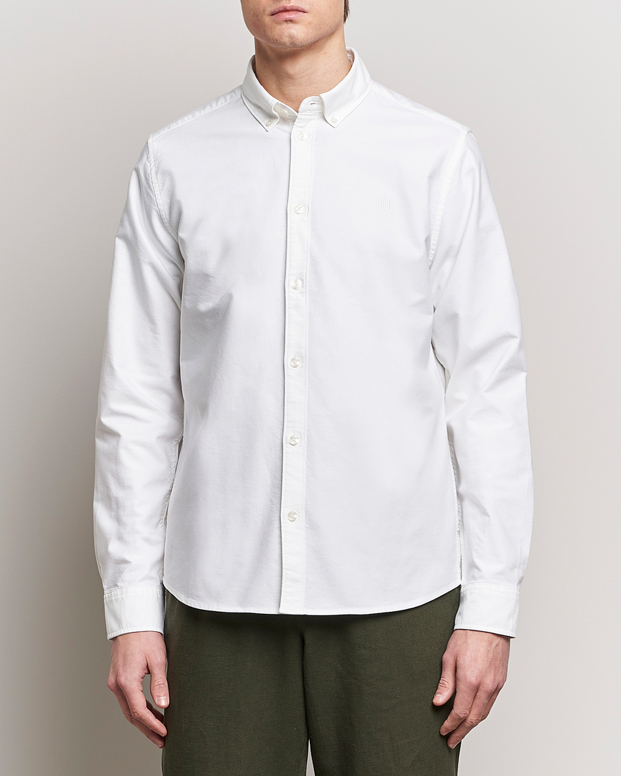 Herre | LES DEUX | LES DEUX | Kristian Oxford Shirt White