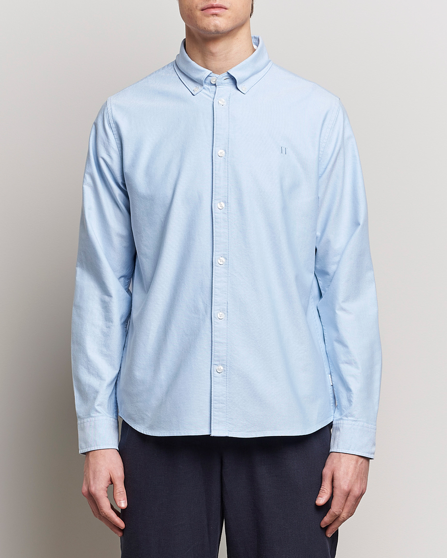 Men |  | LES DEUX | Kristian Oxford Shirt Light Blue