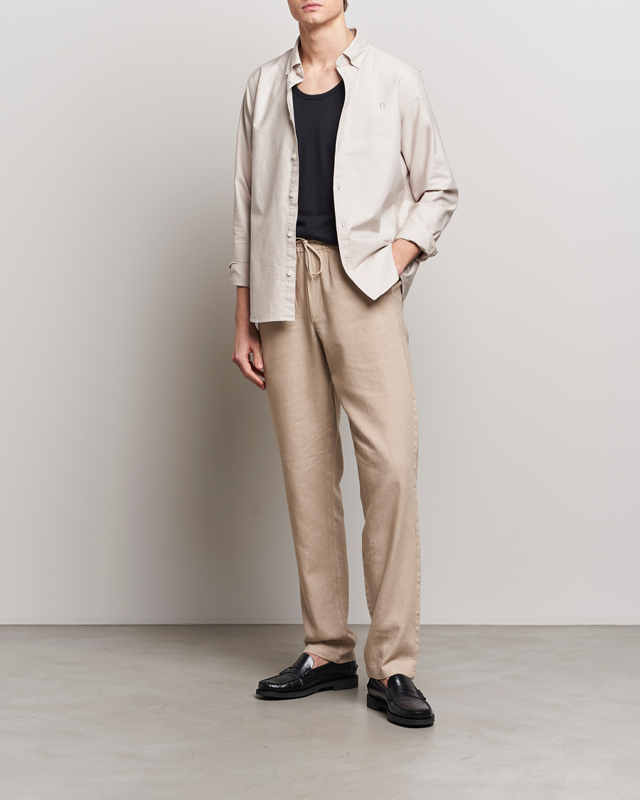 Herre | Skjorter | LES DEUX | Kristian Oxford Shirt Dark Sand