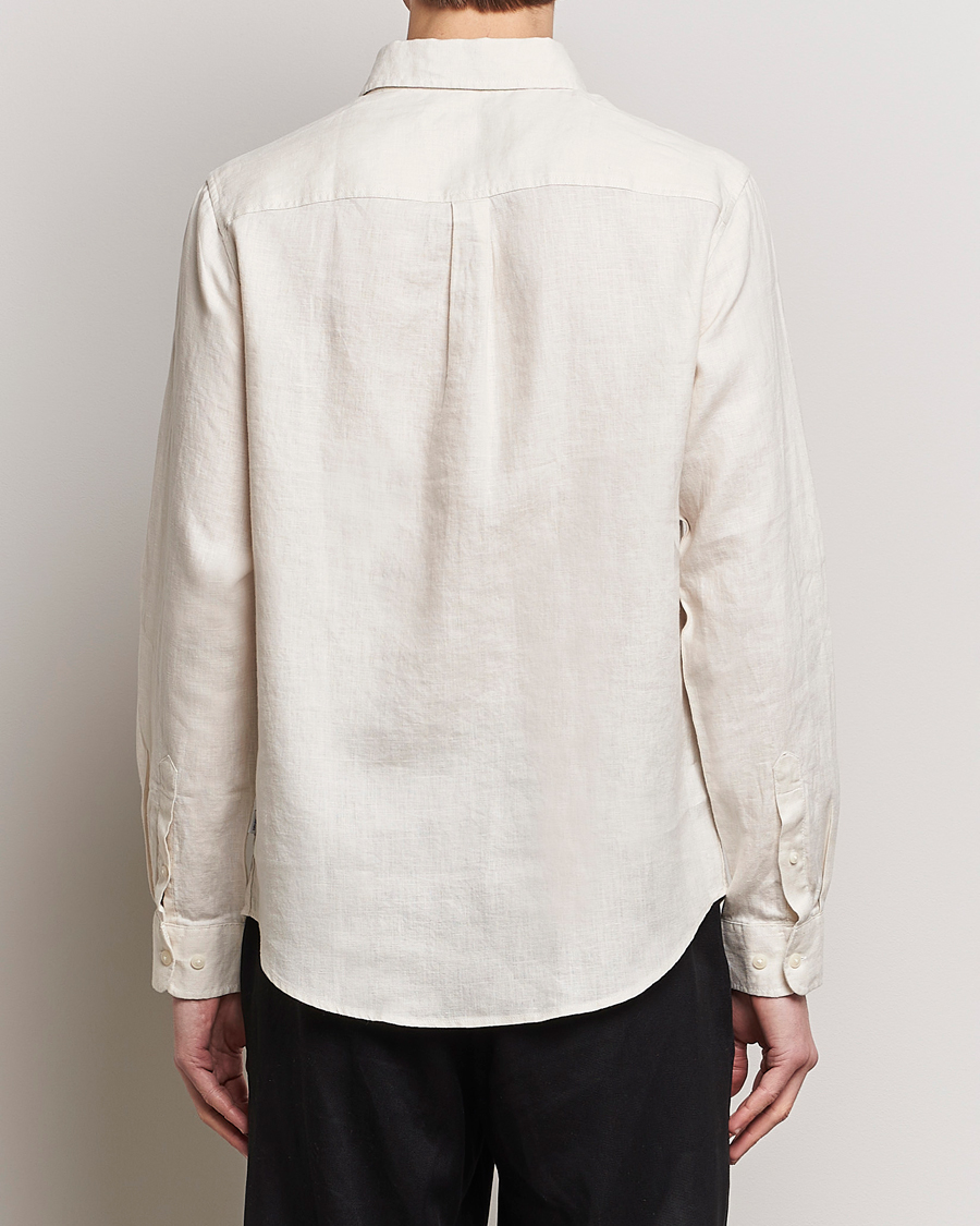 Herre | Skjorter | LES DEUX | Kristian Linen Button Down Shirt Ivory
