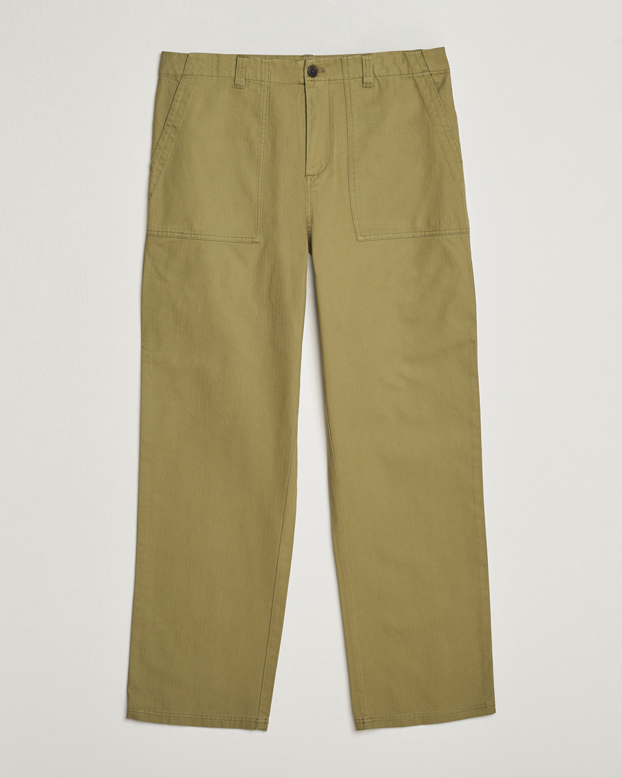 Herre | Bukser | LES DEUX | Lester Fatigue Pants Surplus Green