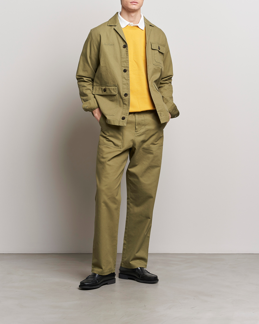 Herre | Bukser | LES DEUX | Lester Fatigue Pants Surplus Green