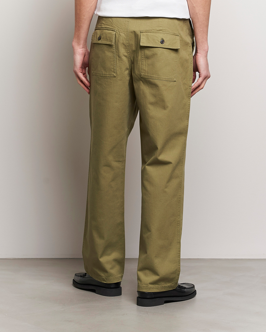 Herre | Bukser | LES DEUX | Lester Fatigue Pants Surplus Green