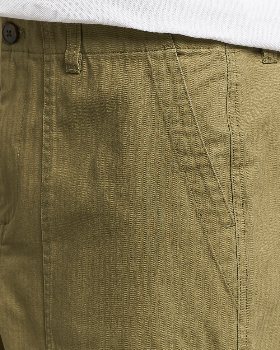 Herre | Bukser | LES DEUX | Lester Fatigue Pants Surplus Green