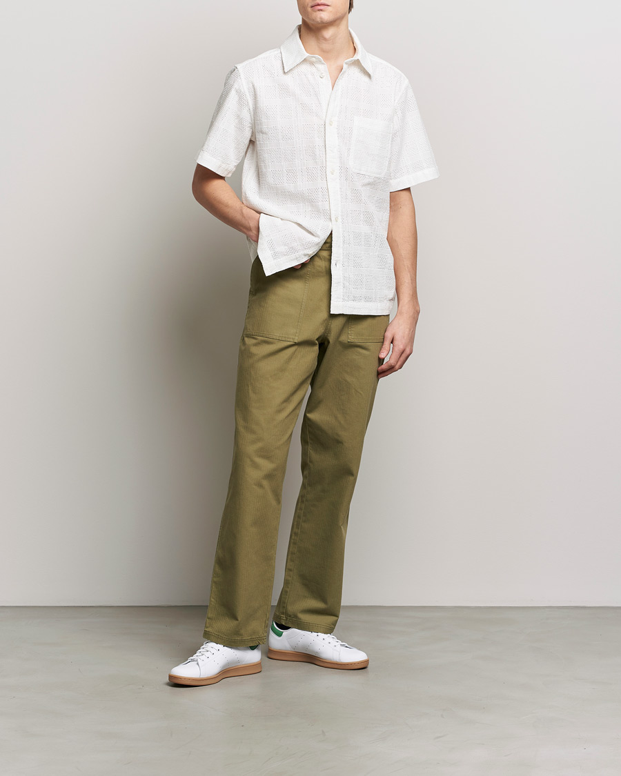 Herre | Skjorter | LES DEUX | Charlie Short Sleeve Shirt Light Ivory