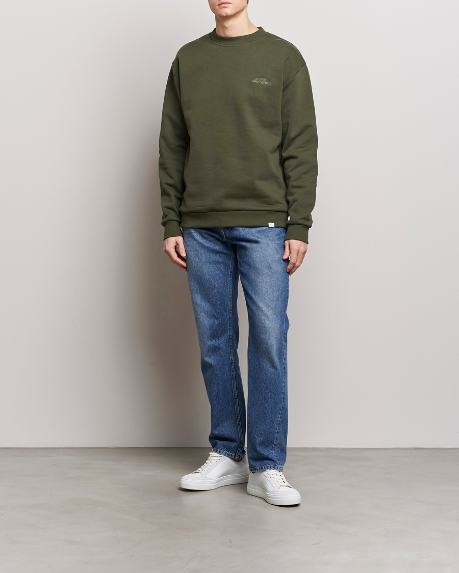 Herre | Trøjer | LES DEUX | Crew Sweatshirt Forrest Green