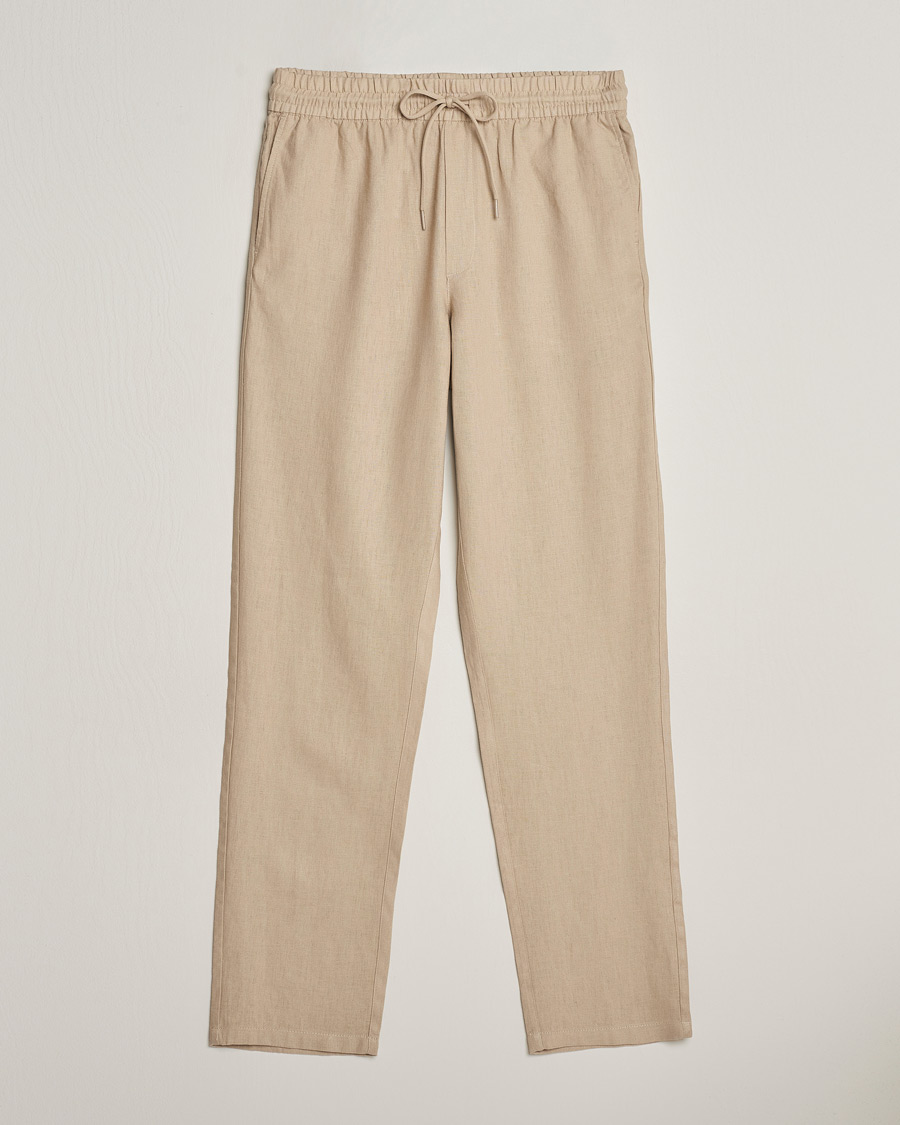 Herr |  | LES DEUX | Patrick Linen Pants Light Desert Sand