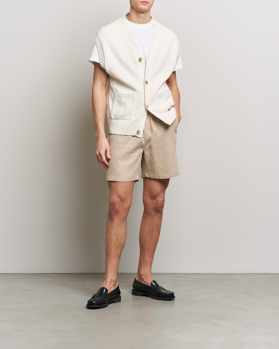 Herre | Shorts | LES DEUX | Otto Linen Shorts Light Desert Sand