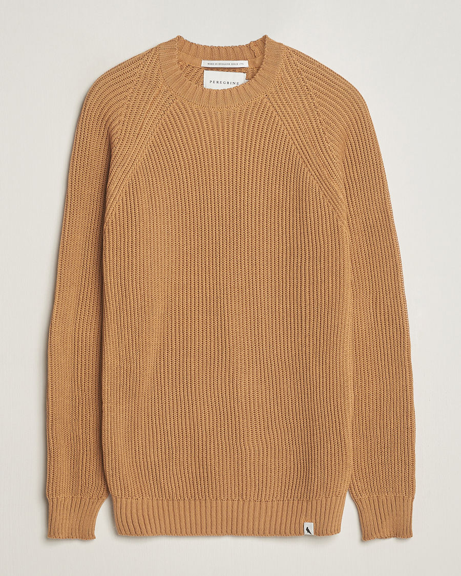 Herre | Trøjer | Peregrine | Harry Organic Cotton Sweater Amber