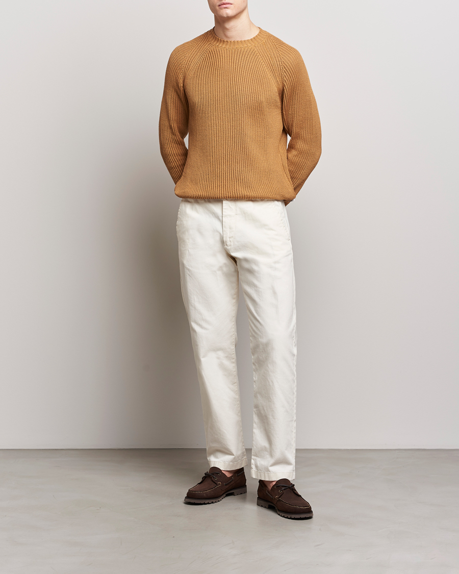 Herre | Trøjer | Peregrine | Harry Organic Cotton Sweater Amber