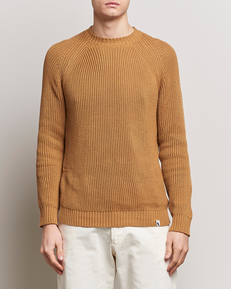 Herre | Afdelinger | Peregrine | Harry Organic Cotton Sweater Amber