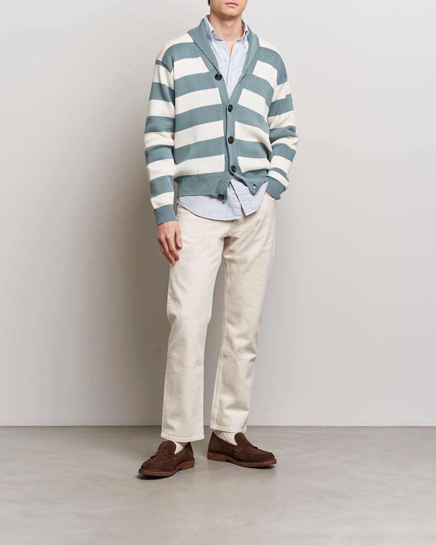 Herre | Trøjer | Peregrine | Richmond Organic Cotton Cardigan Lovat