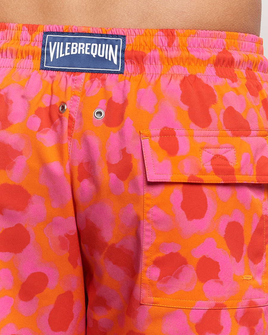 Herre | Vilebrequin Moorise Printed Swimshorts Abricot | Vilebrequin | Moorise Printed Swimshorts Abricot