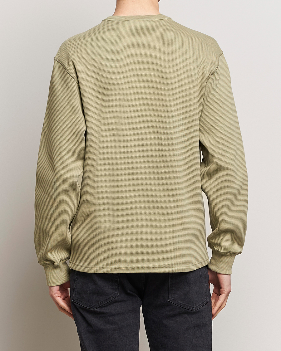 Herre | Trøjer | Belstaff | Tarn Long Sleeve Waffle Sweatshirt Aloe
