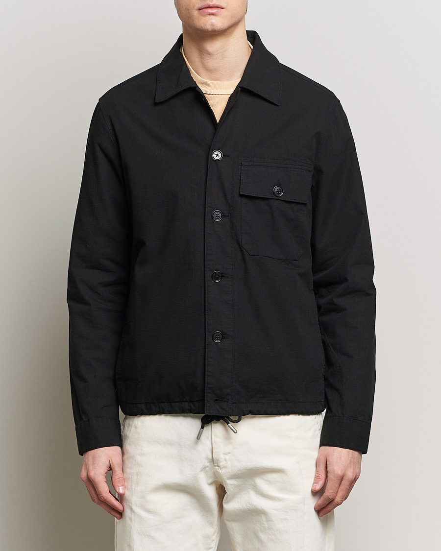 Herre | Udsalg | Belstaff | Guley Ripstop Overshirt Black