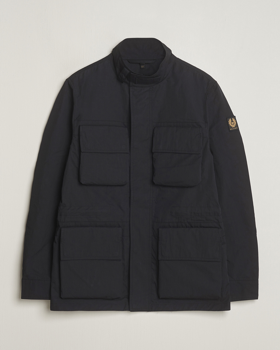 Herre | Jakker | Belstaff | Sprint Cotton Field Jacket Black